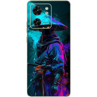                       Yug Emporium Motorola Edge 40 Dark Japan Ninja 9D Premium Theme Full Back & Side Coverage (Back Cover Multicolor)                                              