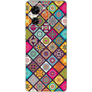 Yug Emporium Motorola Edge 40 Rangoli 9D Premium Theme Full Back & Side Coverage (Back Cover Multicolor) Yug Emporium Motorola Edge 40 Rangoli 9D Premium Theme Full Back & Side Coverage (Back Cover Multicolor)