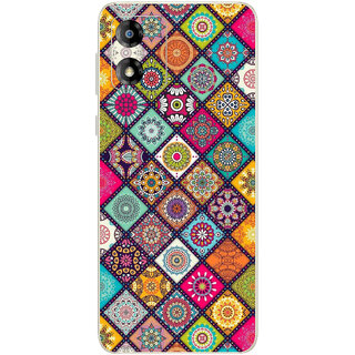                       Yug Emporium Moto E13 Rangoli 9D Premium Theme Full Back & Side Coverage (Back Cover Multicolor)                                              