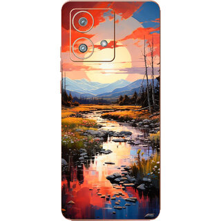 Yug Emporium Motorola Edge40 Neo Morning Scenery 9D Premium Theme Full Back & Side Coverage (Back Cover Multicolor) Yug Emporium Motorola Edge40 Neo Morning Scenery 9D Premium Theme Full Back & Side Coverage (Back Cover Multicolor)