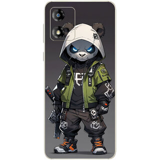 Yug Emporium Moto E13 Ghost Panda 9D Premium Theme Full Back & Side Coverage (Back Cover Multicolor) Yug Emporium Moto E13 Ghost Panda 9D Premium Theme Full Back & Side Coverage (Back Cover Multicolor)