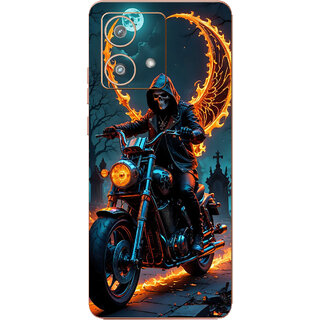Yug Emporium Motorola Edge 40 Neo Ghost Rider 9D Premium Theme Full Back & Side Coverage (Back Cover Multicolor) Yug Emporium Motorola Edge 40 Neo Ghost Rider 9D Premium Theme Full Back & Side Coverage (Back Cover Multicolor)