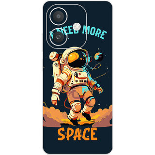 Yug Emporium Back Skin Wrap For Oppo A3x Premium Quality Full Coverage (Space Man) (Back Cover Multicolor) Yug Emporium Back Skin Wrap For Oppo A3x Premium Quality Full Coverage (Space Man) (Back Cover Multicolor)