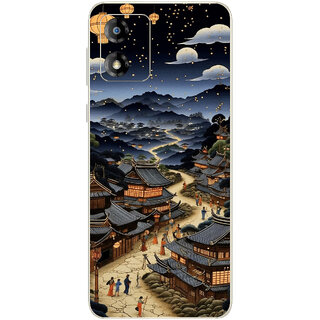 Yug Emporium Moto E13 China Town 9D Premium Theme Full Back & Side Coverage (Back Cover Multicolor) Yug Emporium Moto E13 China Town 9D Premium Theme Full Back & Side Coverage (Back Cover Multicolor)
