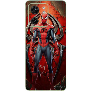                       Yug Emporium Motorola Edge 40 Spiderman 3D Premium Theme Full Back & Side Coverage (Back Cover Multicolor)                                              