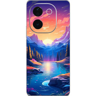 Yug Emporium Back Skin Wrap For IQOO Z9s Pro 5G Premium Quality Full Coverage (Viral River) (Back Cover Multicolor) Yug Emporium Back Skin Wrap For IQOO Z9s Pro 5G Premium Quality Full Coverage (Viral River) (Back Cover Multicolor)