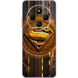 Yug Emporium Redmi 14C 5G Superman Logo 3D (Back Cover, Multicolor) Yug Emporium Redmi 14C 5G Superman Logo 3D (Back Cover, Multicolor)