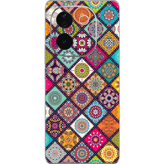 Yug Emporium IQOO Z9s Pro 5G Flower Pattern (Back Cover, Multicolor) Yug Emporium IQOO Z9s Pro 5G Flower Pattern (Back Cover, Multicolor)