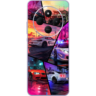 Yug Emporium Mi Redmi A4 5G 3D Anime Car (Back Cover, Multicolor) Yug Emporium Mi Redmi A4 5G 3D Anime Car (Back Cover, Multicolor)