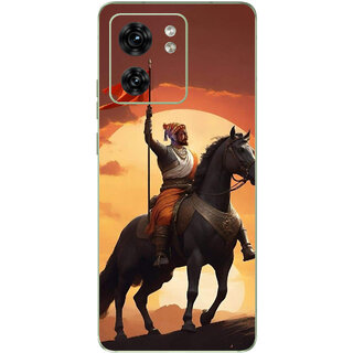 Yug Emporium Motorola Edge 40 The Shivaji Leather (Back Cover, Multicolor) Yug Emporium Motorola Edge 40 The Shivaji Leather (Back Cover, Multicolor)