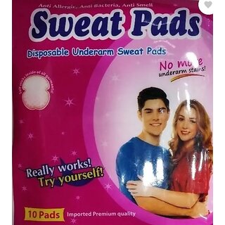                       Disposable Sweat Pads  Highly Absorbent  Cotton  Anti-Allergic  Anti-Bacterial  Anti-Smell  For Men  Women                                              