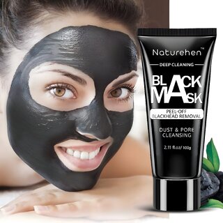 Naturehen Winter Glow Melt Black Mask, Peel off, Blackhead Remover, Deep Cleansing (100 g) Naturehen Winter Glow Melt Black Mask, Peel off, Blackhead Remover, Deep Cleansing (100 g)