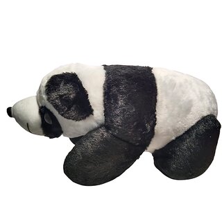                       Panda Soft Toy 32 cm  Cute Stuffed Animal Plush for Kids  Black  White Teddy Toy  Cuddly Hugging Toy for Boys  Gir                                              
