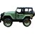 Mini Military Beast  Set of 3 Die-Cast Army Jeeps (Pull Back, Durable Build)