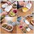 2 Way Lunch Box Portable Flip Lunch Box Grid Plastic Food Storage Boxes Travel  Box Multi-Function Kitchen