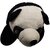 Panda Soft Toy 32 cm  Cute Stuffed Animal Plush for Kids  Black  White Teddy Toy  Cuddly Hugging Toy for Boys  Gir