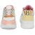 Stanphord Womens Rebel Sneakers Stylish Casual Lace Up Shoes Perfect for Running Walking Cushioned Footbed Perfect Complemen