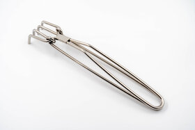 i WARE Stainless Steel Wire Tong Pakkad Utensil Holder, Kitchen Pincers (22cm).