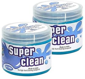 Jobber Super Car Cleaning Gel for Car Interior Keyboard PC Laptop AC Vents xe2x80x93 Universal Dust Cleaner Putty Electronic Gadget Cleaning Kit(Multicolor 160g) (Pack-2)