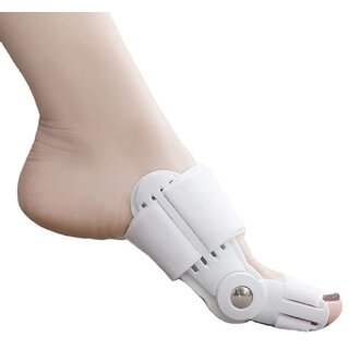 PRANJAL ENTERPRISE Plastic Bunion Splint Pad,Toe Straightener Bunion Corrector Splint With Toe Fracture SupportFoot Sup PRANJAL ENTERPRISE Plastic Bunion Splint Pad,Toe Straightener Bunion Corrector Splint With Toe Fracture SupportFoot Sup