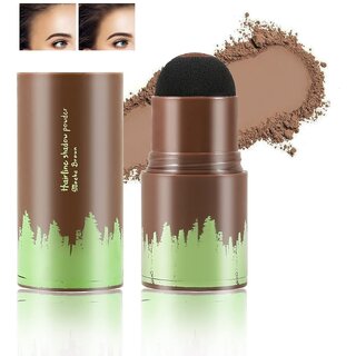                       Pranjal enterprise Brown Shadow Powders Root Touch Up Powder, Waterproof Hairs Shading Sponge Pen Hair Filler Powders Fo                                              