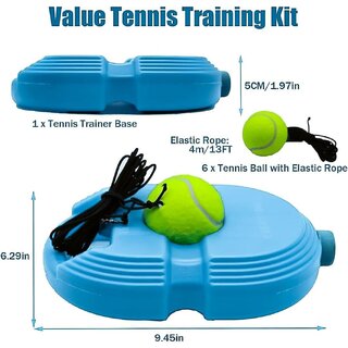 Tennis Trainer (Pack of 1) Rebound Ball with String Tennis Trainer Set Tennis Trainer (Pack of 1) Rebound Ball with String Tennis Trainer Set