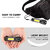 Metal High quality LED Flashlight ,Super Bright ,Waterproof 3 Light Modes 122 6 hrs Torch Emergency Light(Black)