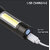 Metal High quality LED Flashlight ,Super Bright ,Waterproof 3 Light Modes 122 6 hrs Torch Emergency Light(Black)