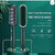 Hosiery straghtener comb 909 909 Hair Straightener(Green)