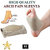 Support Flat Feet Pain Relief Plantar Fasciitis Foot Shoe Gel Insoles Socks (1 Pair) Insole(Beige)