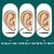 Pranjal Enterprise 6-in-1 Ear Wax Cleaner - Resuable Ear Cleaning Tools with Aluminum Tube - Ear Pick Wax Remover Tool K