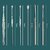 Pranjal Enterprise 6-in-1 Ear Wax Cleaner - Resuable Ear Cleaning Tools with Aluminum Tube - Ear Pick Wax Remover Tool K