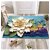 PRANJAL ENTERPRISE 5D Door Flower Mat 5D Bathroom Flower Mat Visual Anti-Slip Absorbent Mat  Quick Drying Non-Slip Bath