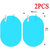 PRANJAL ENTERPRISE 2 PCS Car Mirror Window Clear Film Anti Fog Car Rearview Mirror Protective Film Waterproof Car Sticke