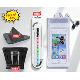 Hosting Guruji Universal Waterproof Mobile Phone Cover, Transparent PV..