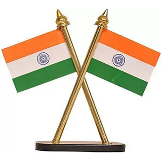 India Double Sided Wind Car Dashboard Flag (Nylon) India Double Sided Wind Car Dashboard Flag (Nylon)
