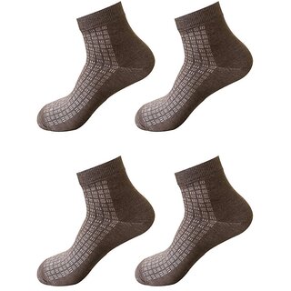 Ribbify Stylish Cotton Socks for Men Pack of 2 Brown Ribbify Stylish Cotton Socks for Men Pack of 2 Brown