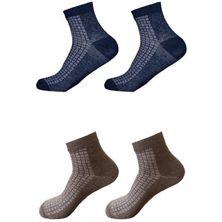 Ribbify Stylish Cotton Socks for Men Pack of 2 Multicolor Ribbify Stylish Cotton Socks for Men Pack of 2 Multicolor