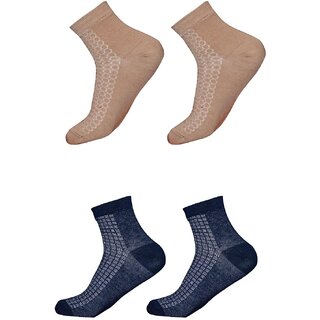 Ribbify Stylish Cotton Socks for Men Pack of 2 Multicolor Ribbify Stylish Cotton Socks for Men Pack of 2 Multicolor