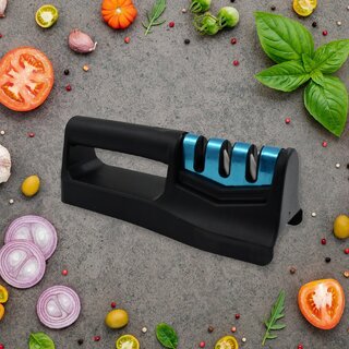 Manual Kitchen,2 Stage Tool for Knives (Carbon) Knife Sharpening Steel(Steel, Plastic) Manual Kitchen,2 Stage Tool for Knives (Carbon) Knife Sharpening Steel(Steel, Plastic)
