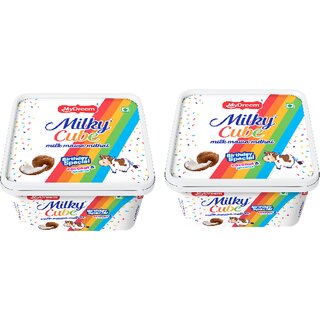 My Dreem Milky Cube Birthday Special  Coconut  Sprinkles Milk Mithai Bar - 70 Pieces   (Pack of 2 x 35 Pieces)