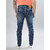 Meghz Mid Rise Slim Fit Blue Jeans for Mens