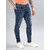 Meghz Mid Rise Slim Fit Blue Jeans for Mens