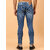 Meghz Mid Rise Slim Fit Blue Jeans for Mens