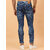 Meghz Mid Rise Slim Fit Blue Jeans for Mens