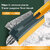 PRANJAL ENTERPRISE  Bathroom Cleaning Brush with Wiper Upgraded 3 in 1 Tiles Cleaning Brush Bathroom Brush with Long Han