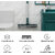 PRANJAL ENTERPRISE  Bathroom Cleaning Brush with Wiper Upgraded 3 in 1 Tiles Cleaning Brush Bathroom Brush with Long Han