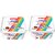 My Dreem Milky Cube Birthday Special  Coconut  Sprinkles Milk Mithai Bar - 70 Pieces   (Pack of 2 x 35 Pieces)