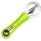 4 in 1 Stainless Steel Melon Baller Seed Remover, Sorbet Dessert Ball ..