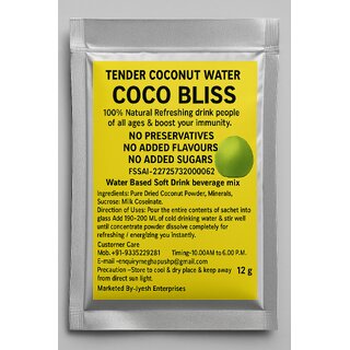 Coconut Water Powder , 12g , Pack of 10